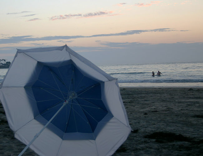 la jolla shores at twilight