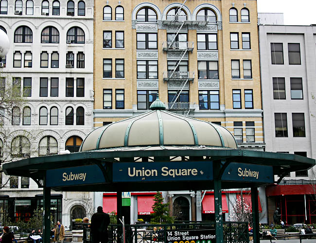 mostly union square - new york city