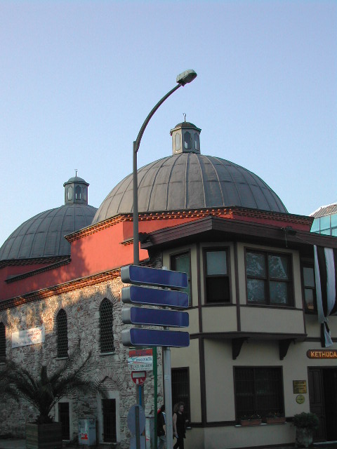 mosques in streets of istanbul