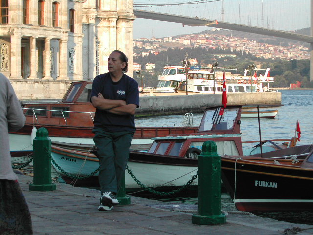 mosques in streets of istanbul