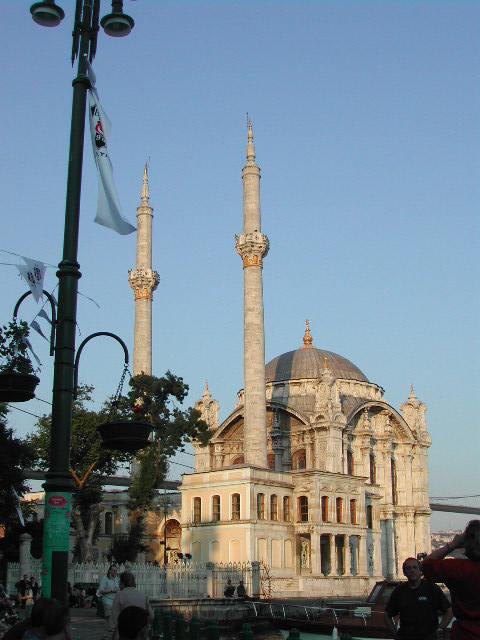 mosques in streets of istanbul