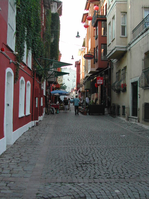 mosques in streets of istanbul