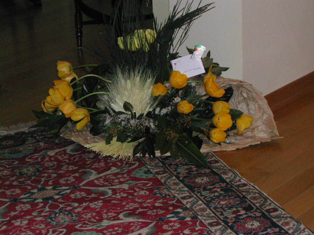 flowers sent for our engagement