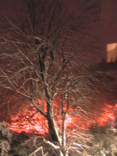 snow in istanbul - february 2003