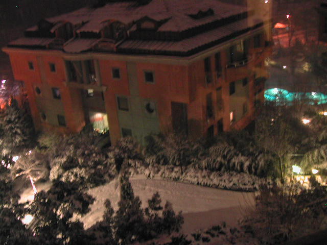 snow in istanbul - february 2003