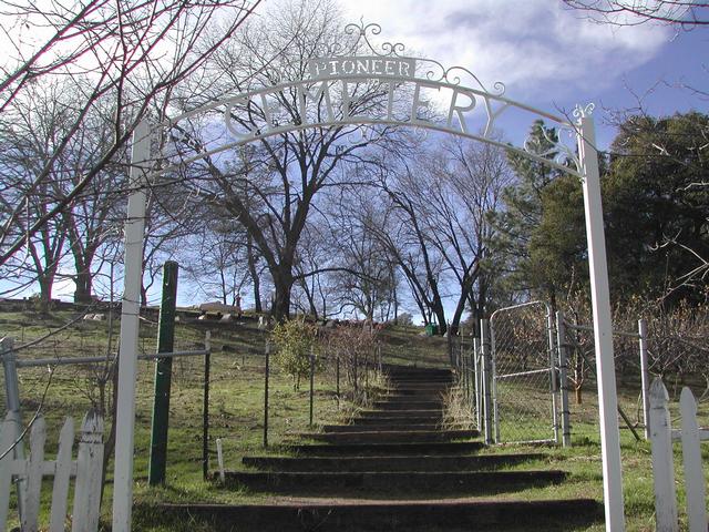 a cemetery in julian