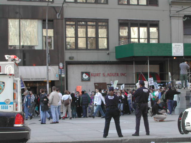 anti-war rally in nyc