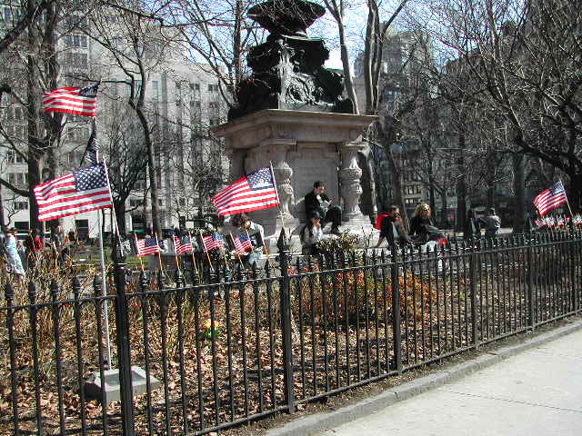 anti-war rally in nyc