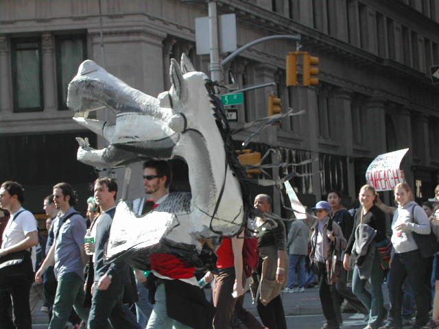 anti-war rally in nyc