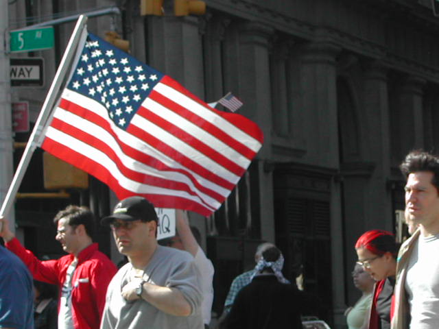 anti-war rally in nyc