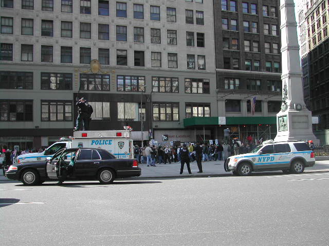 anti-war rally in nyc