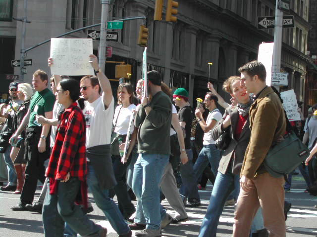 anti-war rally in nyc