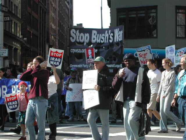 anti-war rally in nyc