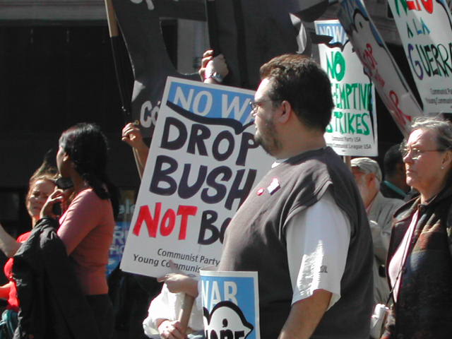 anti-war rally in nyc