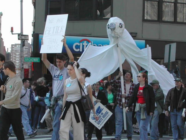 anti-war rally in nyc