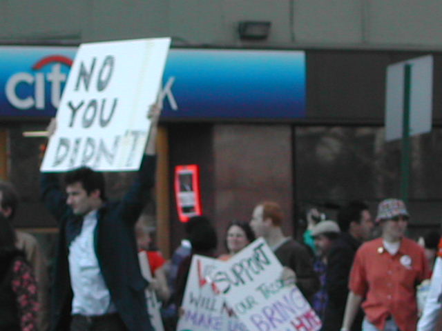 anti-war rally in nyc