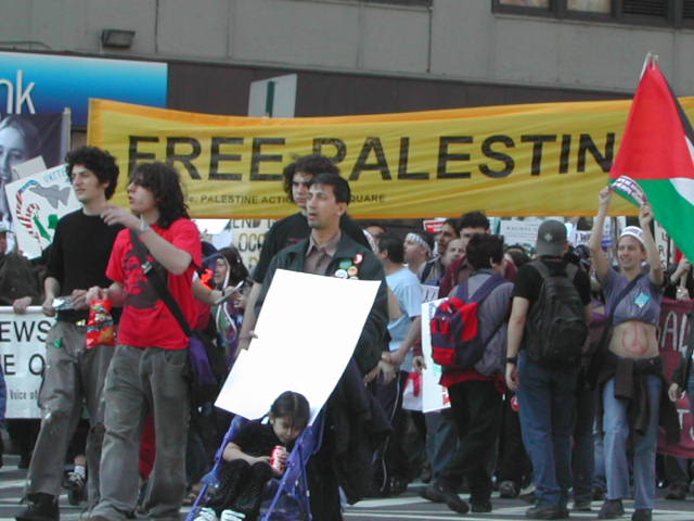 anti-war rally in nyc