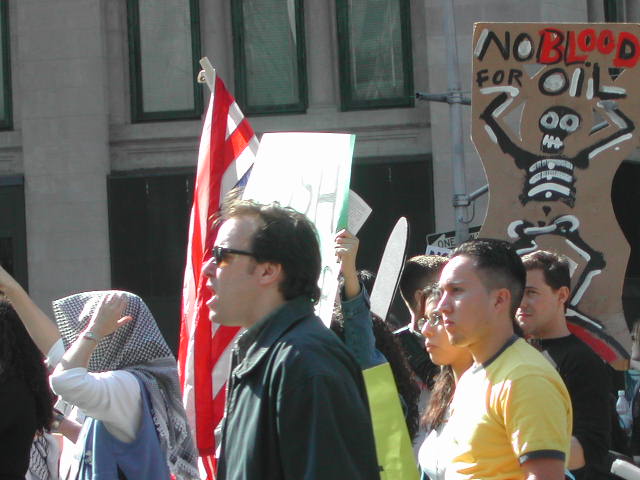 anti-war rally in nyc