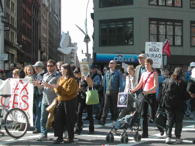 anti-war rally in nyc