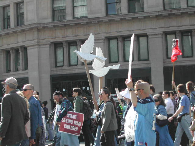 anti-war rally in nyc