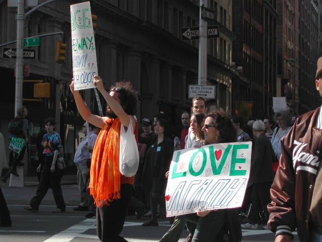 anti-war rally in nyc