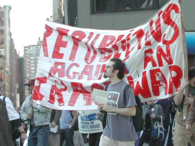 anti-war rally in nyc