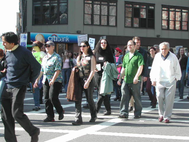 anti-war rally in nyc