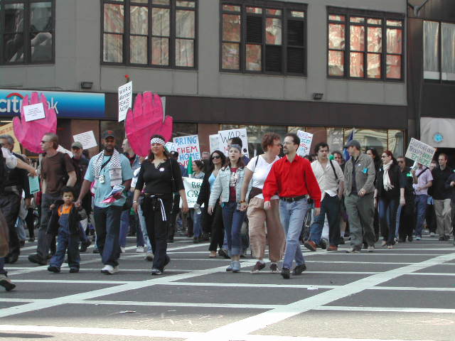 anti-war rally in nyc