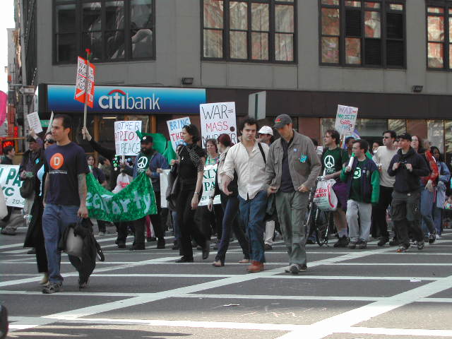 anti-war rally in nyc