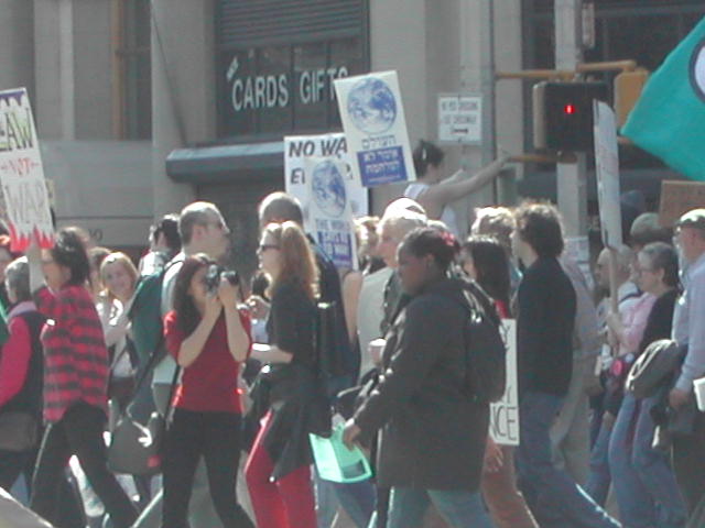 anti-war rally in nyc