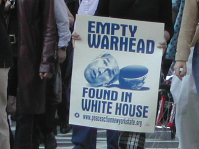 anti-war rally in nyc