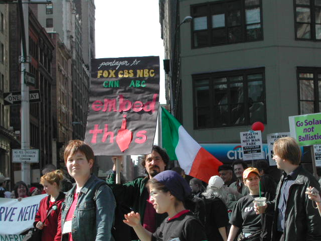 anti-war rally in nyc