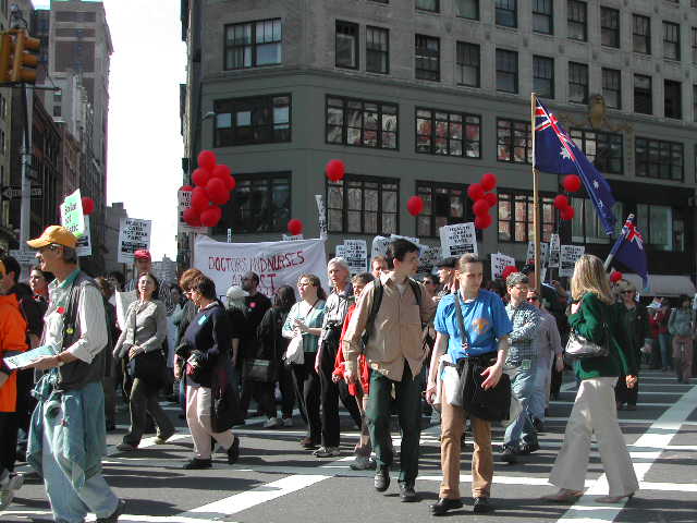 anti-war rally in nyc