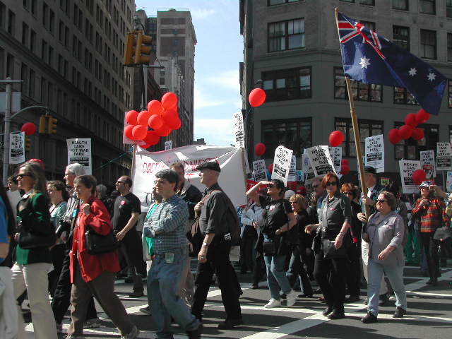 anti-war rally in nyc