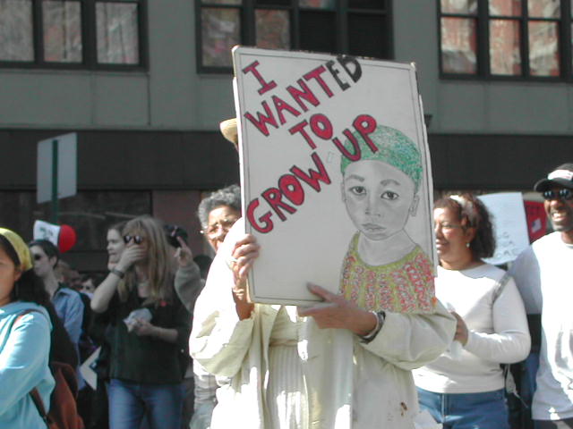 anti-war rally in nyc