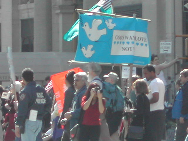 anti-war rally in nyc