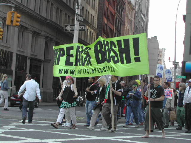 anti-war rally in nyc