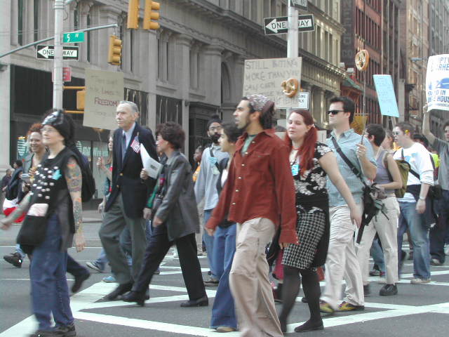 anti-war rally in nyc