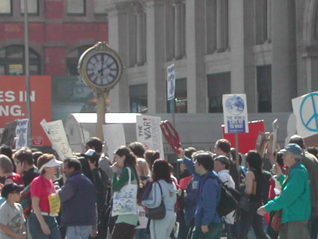 anti-war rally in nyc