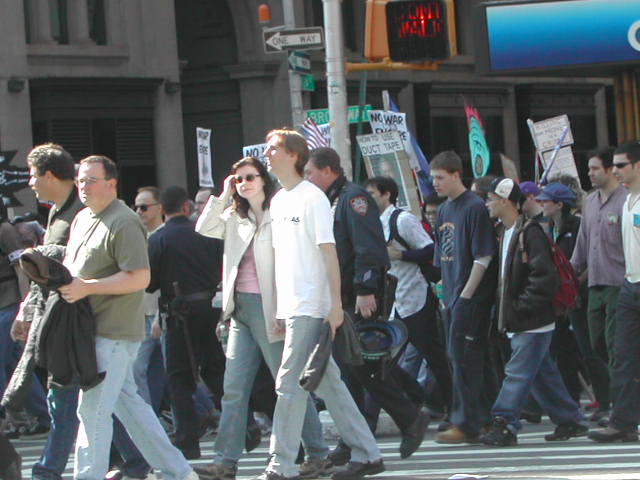 anti-war rally in nyc