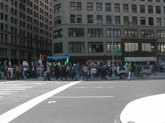 anti-war rally in nyc