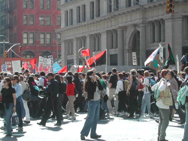 anti-war rally in nyc