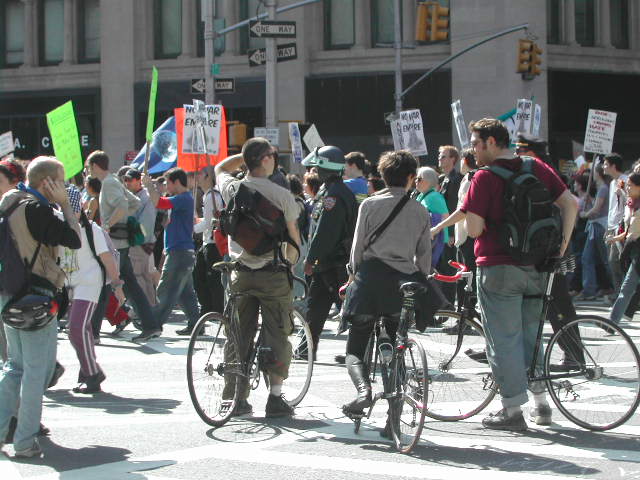 anti-war rally in nyc