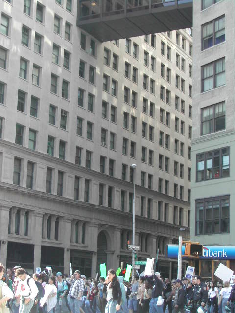 anti-war rally in nyc