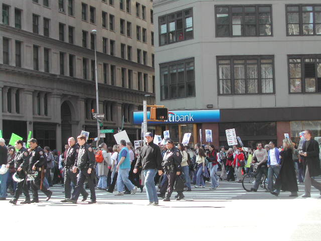 anti-war rally in nyc