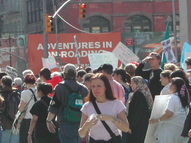 anti-war rally in nyc