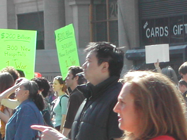 anti-war rally in nyc