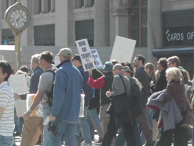 anti-war rally in nyc