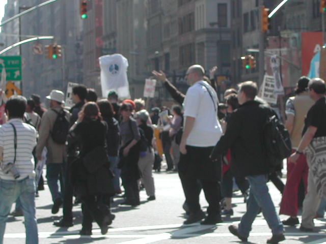 anti-war rally in nyc