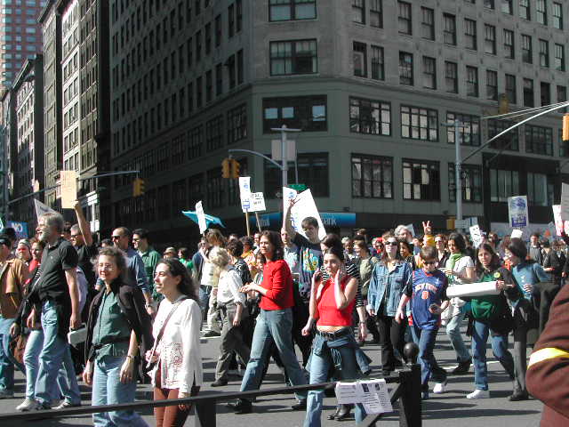 anti-war rally in nyc